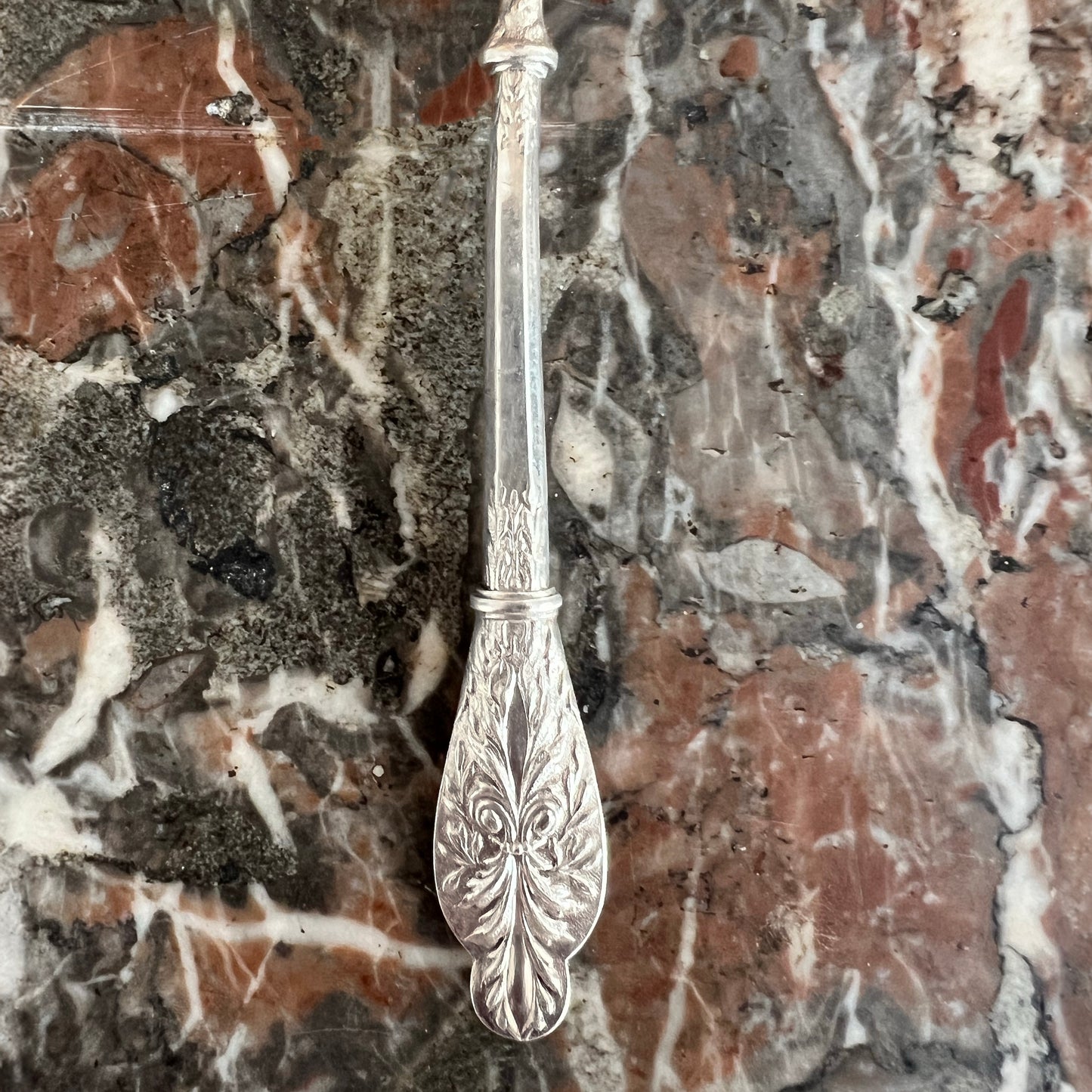 Cuillères à café en argent massif, 6 pcs, Ravinet d'Enfert