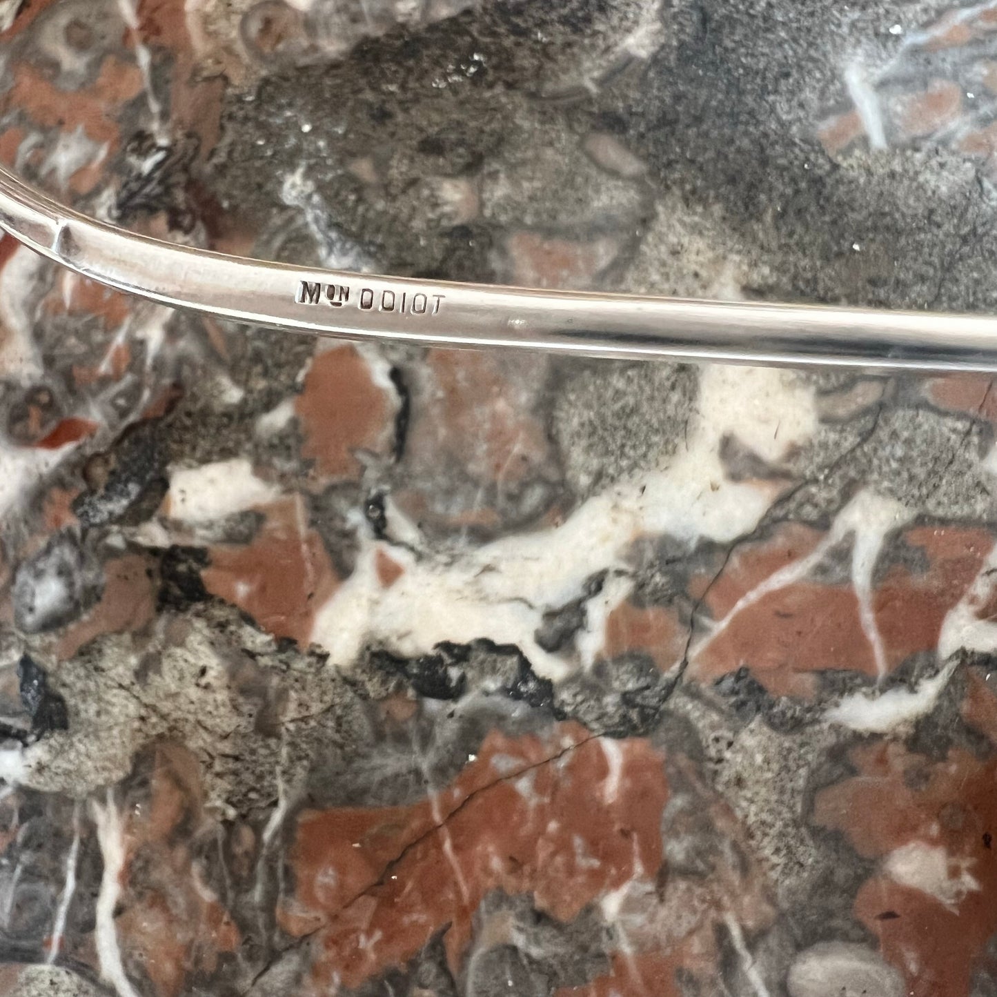 Odiot, Pelle à sorbet en argent massif & en vermeil, St. Régence, XXe