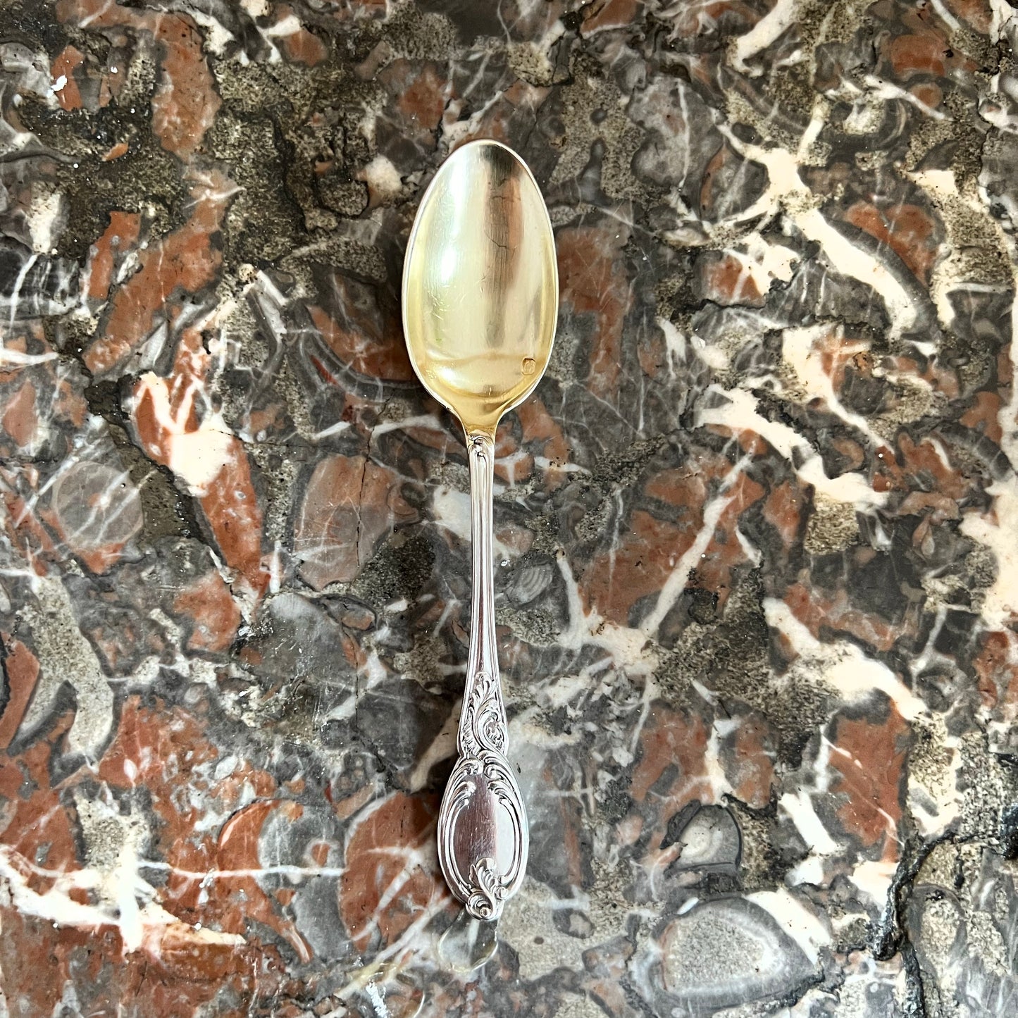Cuillères à moka en argent massif et en vermeil, 13 pcs, Hénin & Vivier (1891-1896)