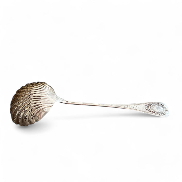 Solid silver sprinkling spoon, J. Grandvigne (1868-1910)