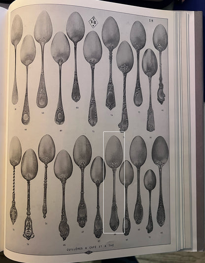 Fourchettes à huîtres en argent massif, 12 pcs, Victor Boivin