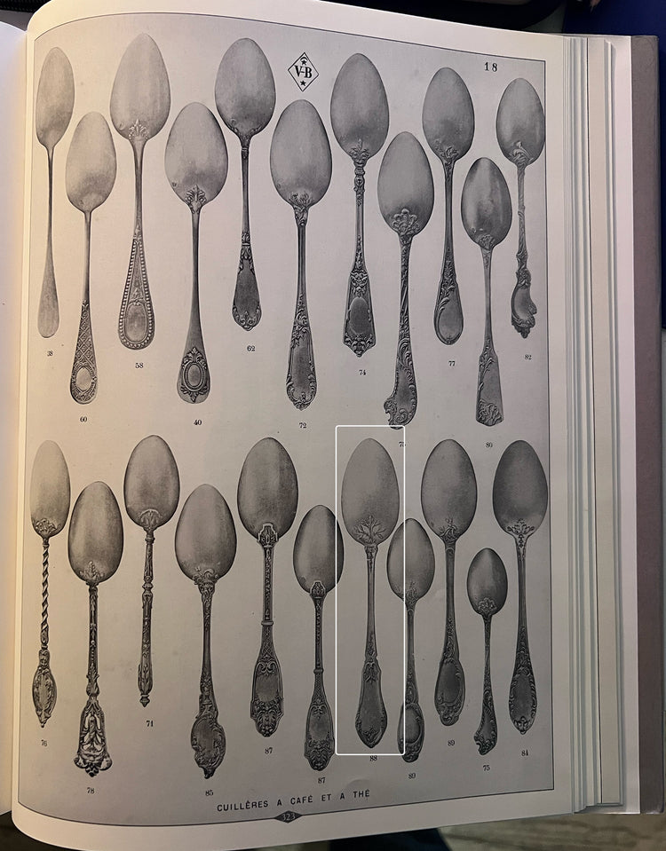 Fourchettes à huîtres en argent massif, 12 pcs, Victor Boivin