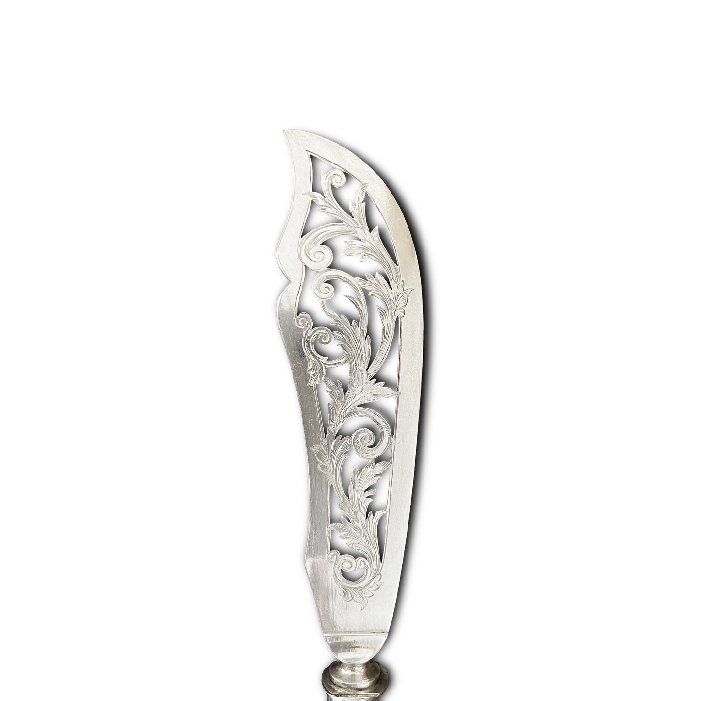 Service de couvert à poisson de style Louis XVI, argent fourré, France