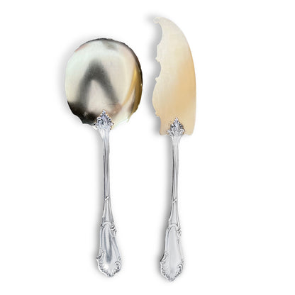 Service à glace en argent massif et en vermeil, 20 pcs, Henri Soufflot
