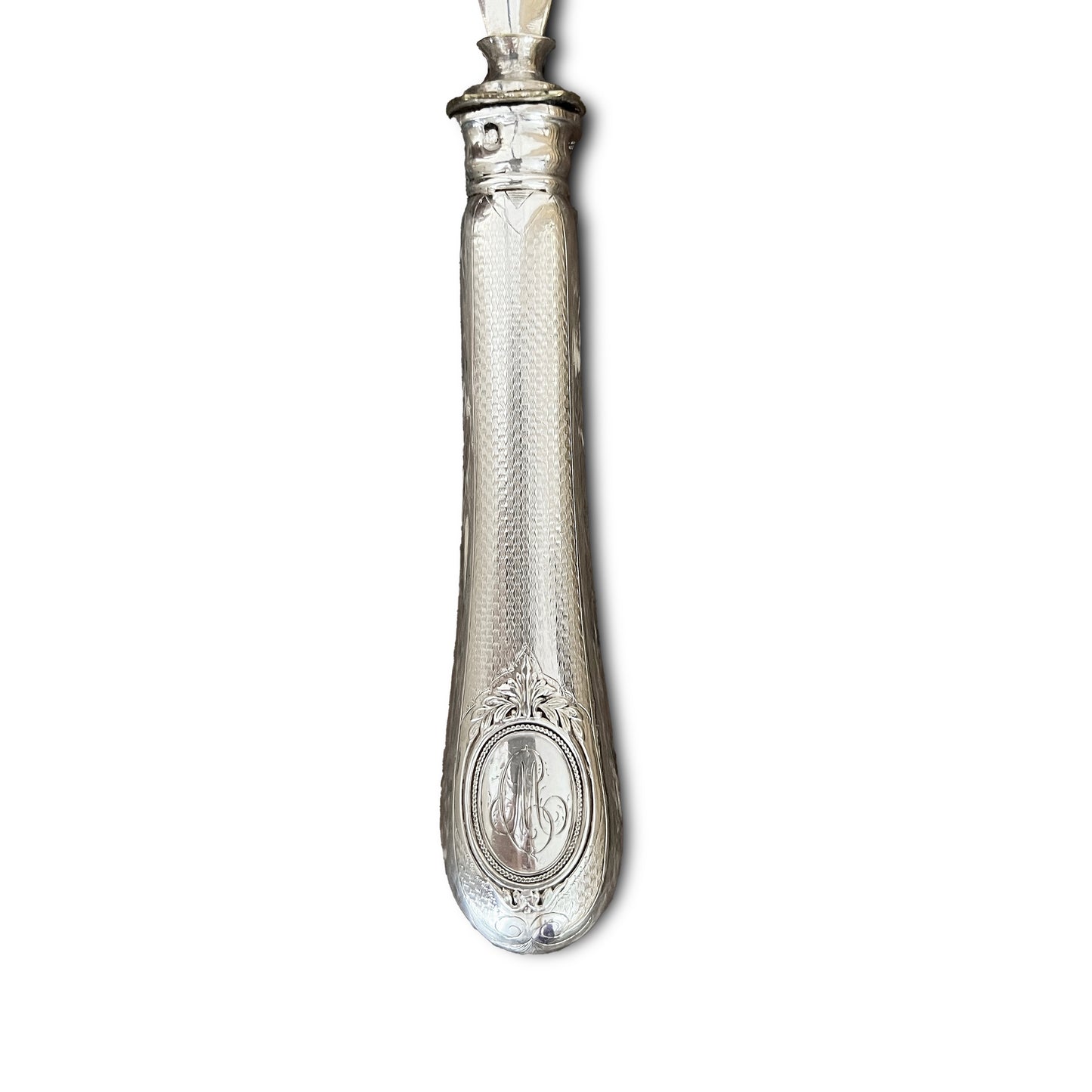 Service de couvert à poisson de style Louis XVI, argent fourré, France