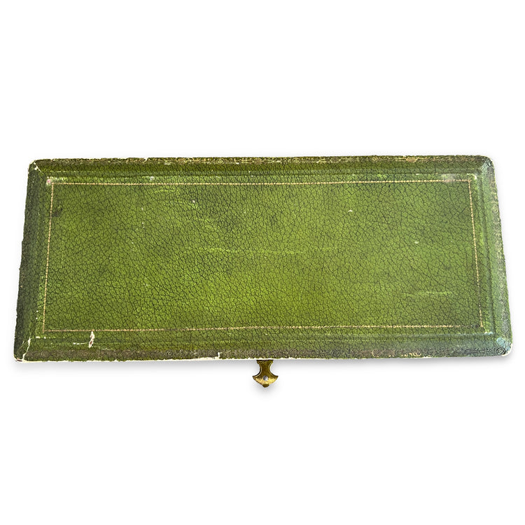 Louche à crème en argent fourré et métal doré, Art Nouveau