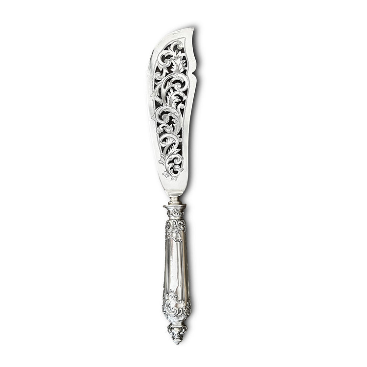 Service de couvert à poisson, Néo Renaissance, argent fourré, France