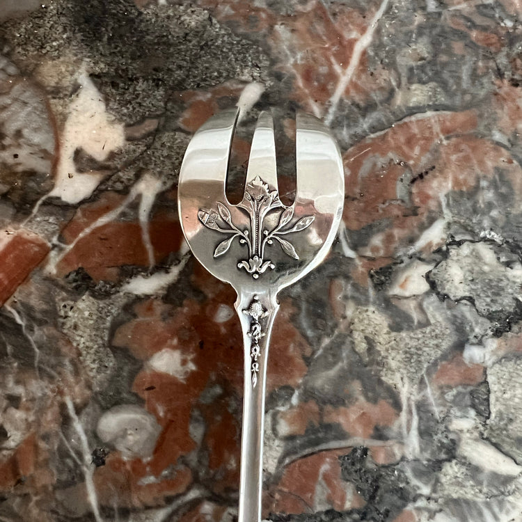 Fourchettes à huîtres en argent massif, 12 pcs, Victor Boivin