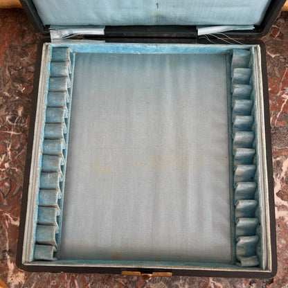 Fruit knives, mother-of-pearl & silver, 12 pieces, Paul Canaux & Cie