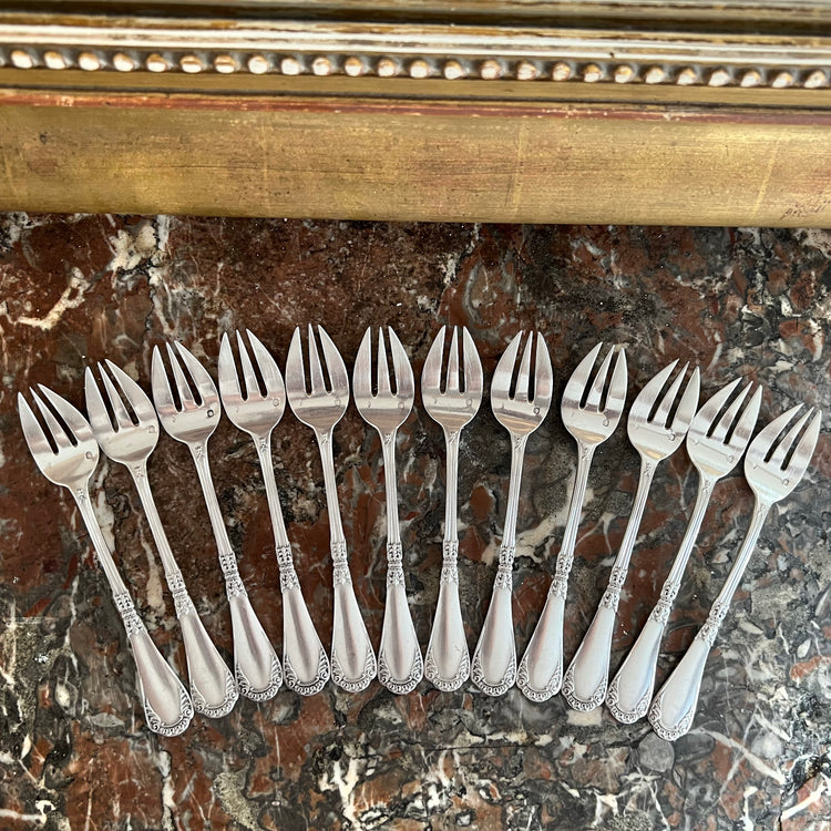 Fourchettes à gâteaux, 12 pcs