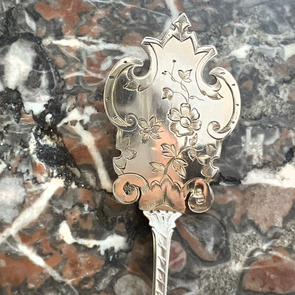 Service à fruits confits papillon, en argent massif & vermeil, Louis Coignet