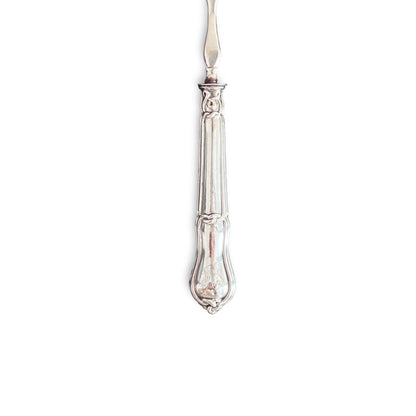 Fourchette à huîtres en argent massif & argent fourré, Philippe Berthier