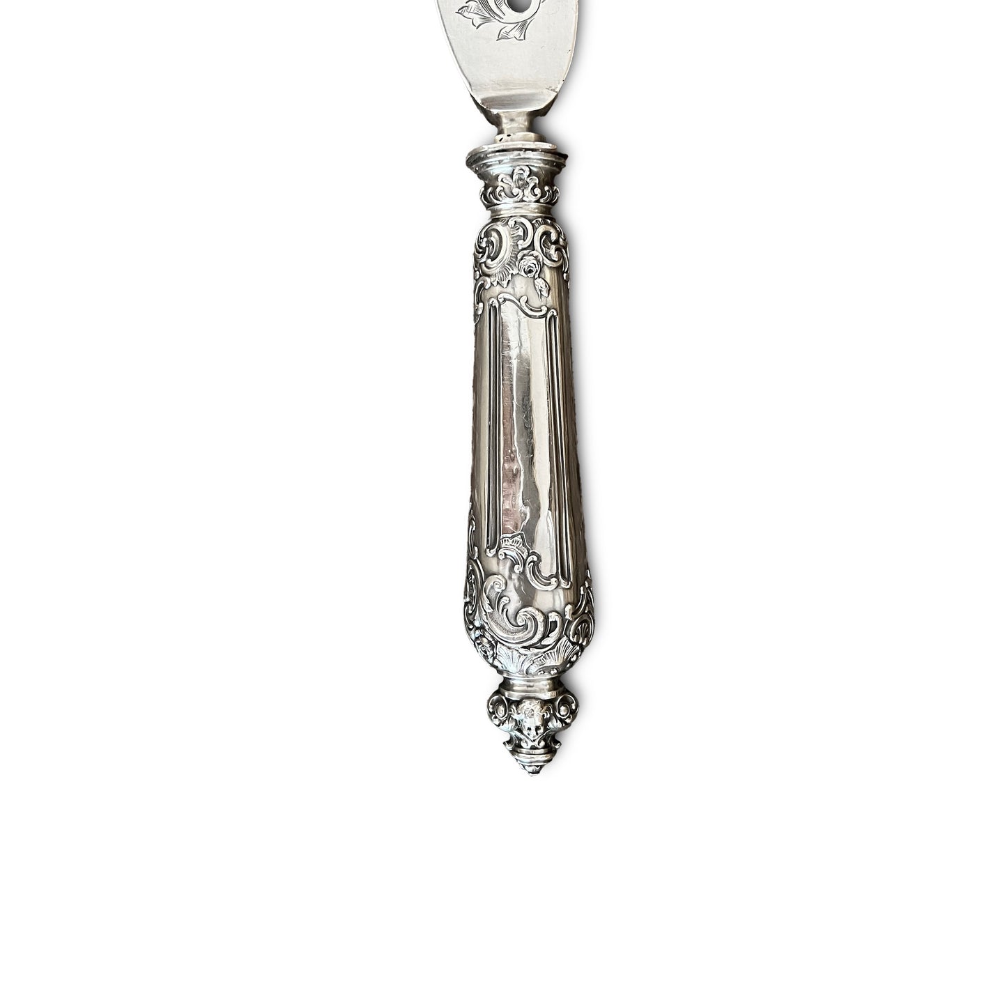 Service de couvert à poisson, Néo Renaissance, argent fourré, France