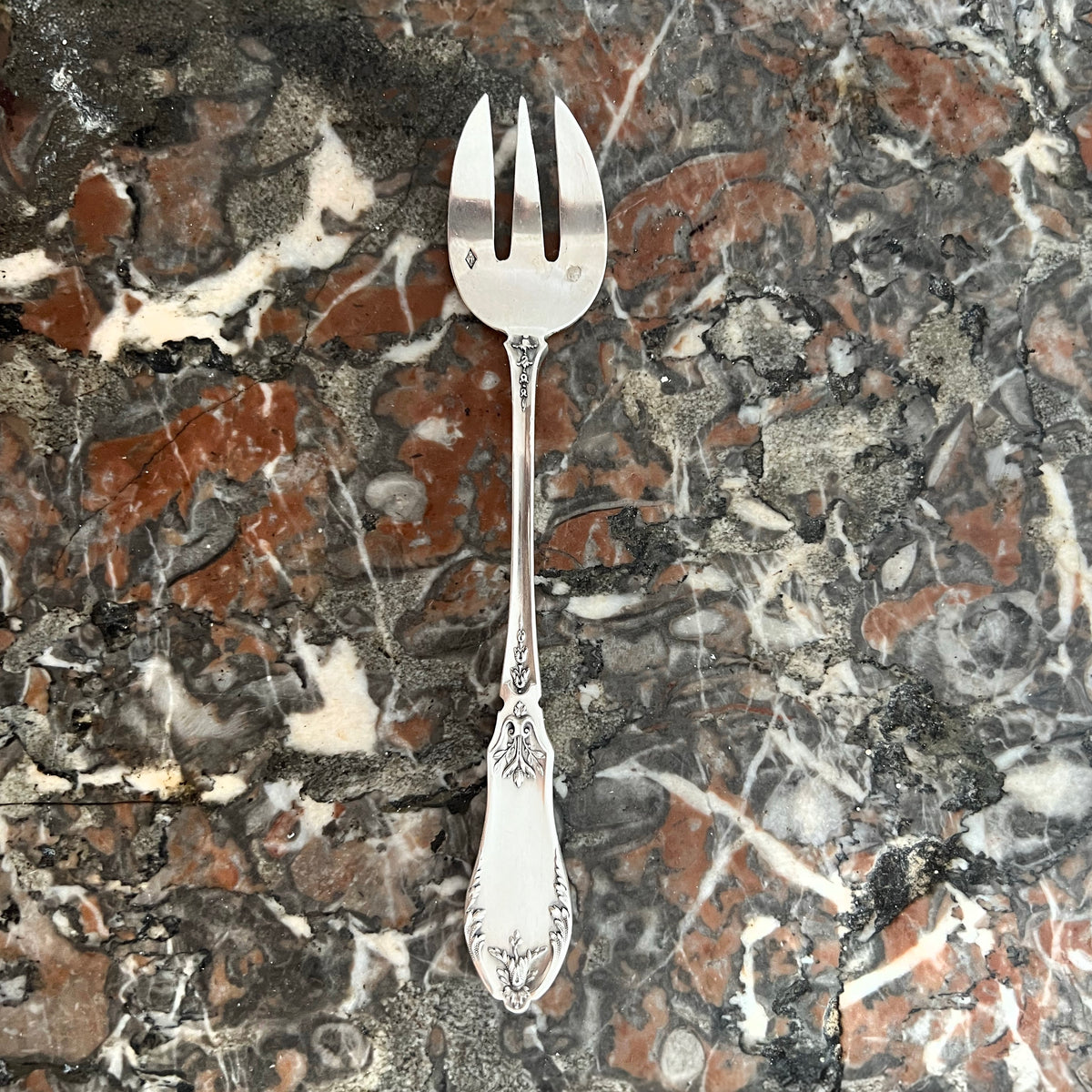 Fourchettes à huîtres en argent massif, 12 pcs, Victor Boivin