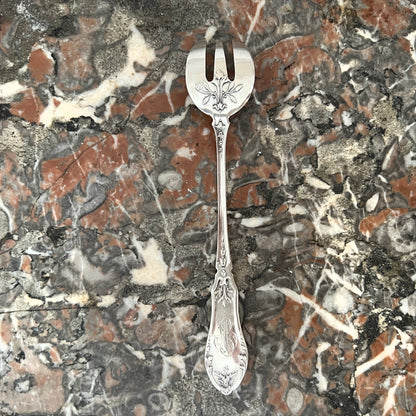 Fourchettes à huîtres en argent massif, 12 pcs, Victor Boivin